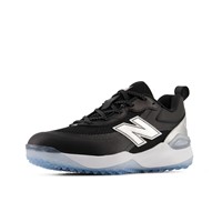 New Balance Womens Velo V5 Turf Shoes, Black/White
