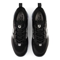 New Balance Womens Velo V5 Turf Shoes, Black/White