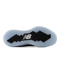 New Balance Womens Velo V5 Turf Shoes, Black/White