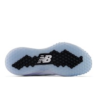 New Balance Womens Velo V5 Turf Shoes, White/Light Blue