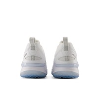 New Balance Womens Velo V5 Turf Shoes, White/Light Blue