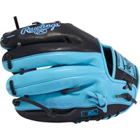 Rawlings Limited Edition Heart of the Hide Spring Break 11.5in Baseball Glove, Black/Blue