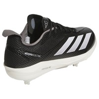 adidas Mens Adizero Electric 2.0 Metal Baseball Cleats, Black/White
