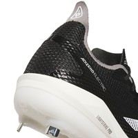 adidas Mens Adizero Electric 2.0 Metal Baseball Cleats, Black/White