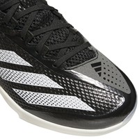 adidas Mens Adizero Electric 2.0 Metal Baseball Cleats, Black/White