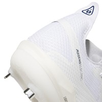 adidas Mens Adizero Electric 2.0 Metal Baseball Cleats, White/Navy