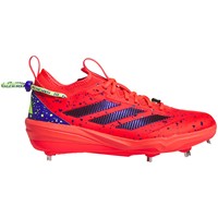 adidas Mens Adizero Impact 2.0 SE Metal Baseball Cleats, Red/Blue
