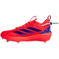 adidas Mens Adizero Impact 2.0 SE Metal Baseball Cleats, Red/Blue
