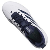adidas Mens Adizero Impact 2.0 Metal Baseball Cleats, White/Navy