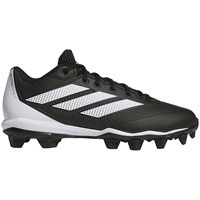 adidas Mens Adizero Impact MD 2.0 Molded Baseball Cleats, Black/White