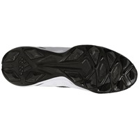 adidas Mens Adizero Impact MD 2.0 Molded Baseball Cleats, White/Black