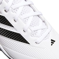 adidas Mens Adizero Impact MD 2.0 Molded Baseball Cleats, White/Black
