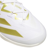 adidas Mens Adizero Electric 2.0 Metal Baseball Cleats, White/Gold