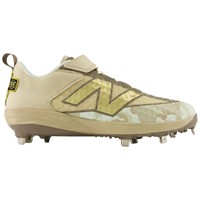 New Balance Mens 4040V8 LE Armed Forces Low Metal Cleats, Black/Gold