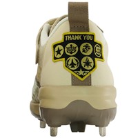New Balance Mens 4040V8 LE Armed Forces Low Metal Cleats, Black/Gold