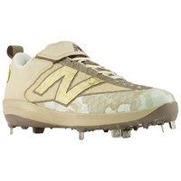 New Balance Mens 4040V8 LE Armed Forces Low Metal Cleats, Black/Gold