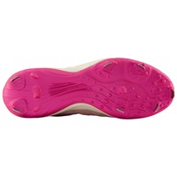 New Balance Mens 4040V8 LE Mothers Day Low Metal Cleats, Pink/White
