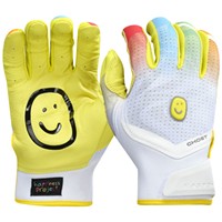 Easton Limited Edition Ghost Ethos Happiness Fastpitch Batting Gloves, White