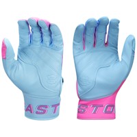 Easton Adult Limited Edition Walk Off Ethos Hype Fire Batting Gloves, Blue/Pink