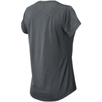 New Balance Womens Short Sleeve Tech T-Shirt, Grey