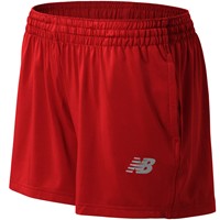 New Balance Womens Tech Short, Red