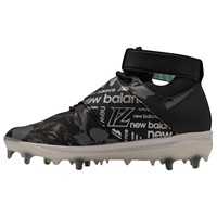 New Balance Mens Lindor 1 Comp Baseball Cleats, Black/Gold