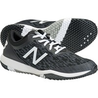 New Balance Mens 4040v5 Turf Baseball Shoes, Black