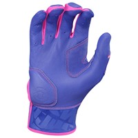 Rawlings Youth Limited Edition Workhorse Batting Gloves, Purple/Pink