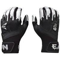 Easton Youth Limited Edition The Dub Darkside Batting Gloves, Black/Silver