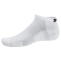 Under Armour Training Cotton 3pk Low Socks, White