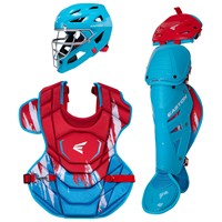 Easton Limited Edition American Classic Phenom Catchers Set, Red/White/Blue