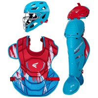 Easton Intermediate Limited Edition American Classic Phenom Catchers Set, Red/White/Blue