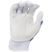 Easton Adult Limited Edition American Classic Ghost Fastpitch Batting Gloves, Red/White/Blue