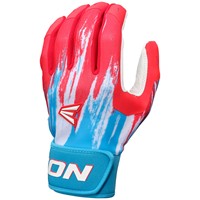 Easton Youth Limited Edition American Classic Batting Gloves, Red/White/Blue