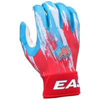 Easton Youth Limited Edition American Classic Batting Gloves, Red/White/Blue