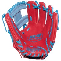 Rawlings Limited Edition American Classic R9 11.5in Baseball Glove (R9204-2S), Red/Blue