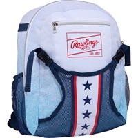 Rawlings Limited Edition American Classic Bat Pack, Red/White/Blue
