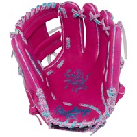 Rawlings Limited Edition Icon Fest HOH 11.5in Baseball Glove (PROR204-2BE), Pink/Blue