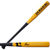 DeMarini The Woods Pro Maple Wood Composite Bat, 6-z