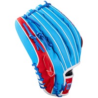Wilson A2000 Lead Off Collection Pete Crow-Armstrong GM 12.5in Baseball Glove, Blue/Red