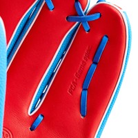 Wilson A2000 Lead Off Collection Pete Crow-Armstrong GM 12.5in Baseball Glove, Blue/Red
