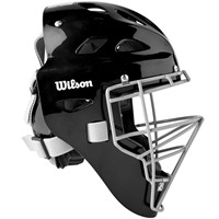 WILSON C200 YOUTH 3-PIECE CATCHERS GEAR SET, Black/Scarlet