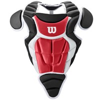 WILSON C200 YOUTH 3-PIECE CATCHERS GEAR SET, Black/Scarlet