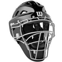 WILSON C200 YOUTH 3-PIECE CATCHERS GEAR SET, Black/Scarlet