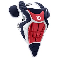 WILSON C200 YOUTH 3-PIECE CATCHERS GEAR SET, Navy/Scarlet