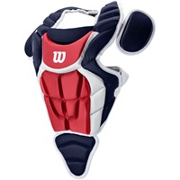 WILSON C200 YOUTH 3-PIECE CATCHERS GEAR SET, Navy/Scarlet