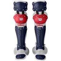 WILSON C200 YOUTH 3-PIECE CATCHERS GEAR SET, Navy/Scarlet