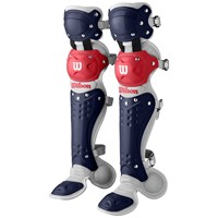 WILSON C200 YOUTH 3-PIECE CATCHERS GEAR SET, Navy/Scarlet