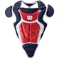 WILSON C200 YOUTH 3-PIECE CATCHERS GEAR SET, Navy/Scarlet