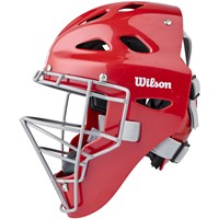 WILSON C200 YOUTH 3-PIECE CATCHERS GEAR SET, Scarlet